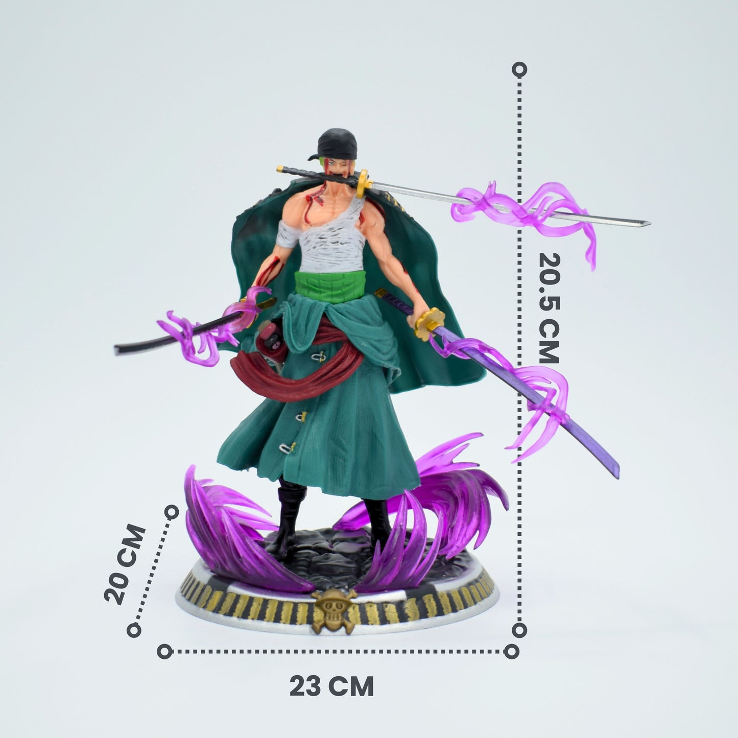 Roronoa Zoro Three Sword Style Premium Action Figure (20.5 cm)