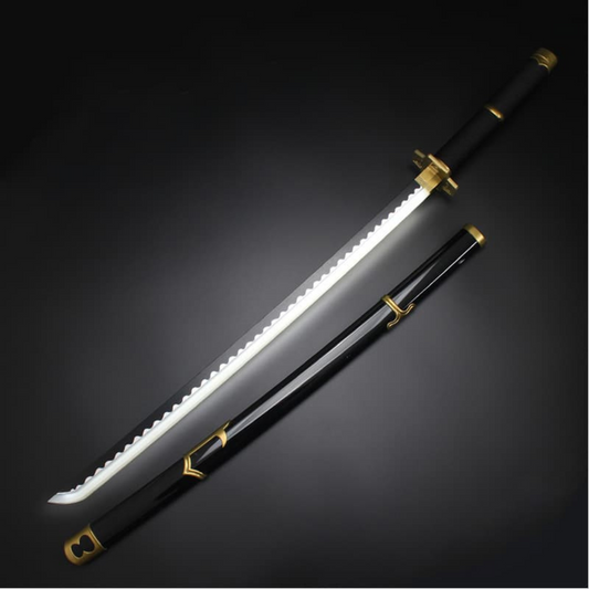 One Piece: Roronoa Zoro Yubashiri Cosplay Replica Led Katana - 40 inches Rechargeable