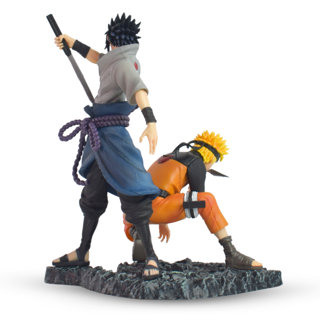 Naruto vs Sasuke Battle Pose Edition – Premium 29 cm Action Figure