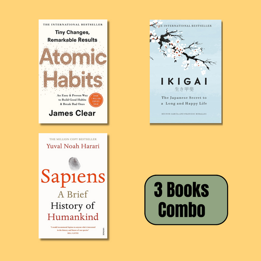 [Combo] Atomic Habit-Ikigai-Sapiens (Paperback)