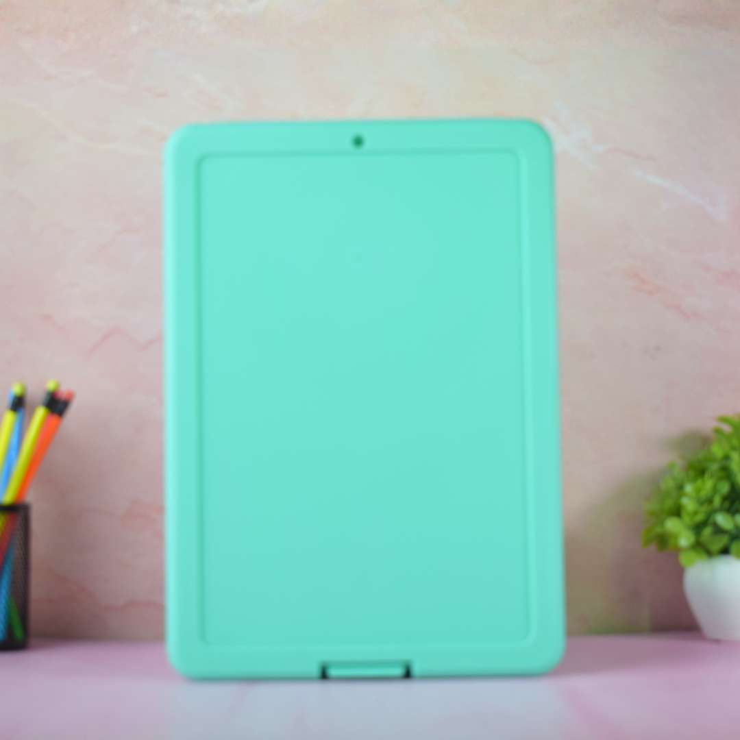A4 Plastic Storage Clipboard with Case | Character Print Exam Pad & Document Organizer for Students & Office