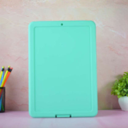 A4 Plastic Storage Clipboard with Case | Character Print Exam Pad & Document Organizer for Students & Office