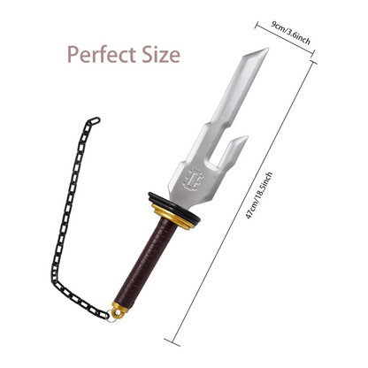 Jujutsu Kaisen Toji Fushiguro's Foam Sword - 19-Inch Anime Cosplay Prop