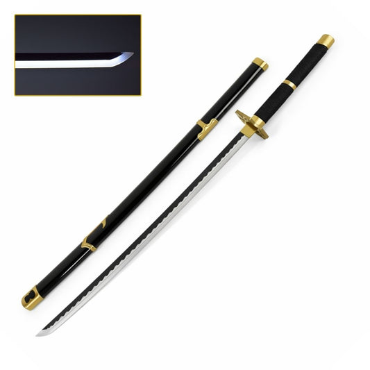 One Piece: Roronoa Zoro Yubashiri Cosplay Replica Led Katana - 40 inches Rechargeable