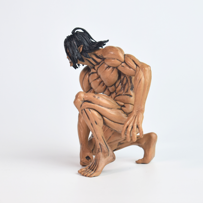 Attack on Titan Eren Yeager Titan Form Figure – 15 cm Crouching Attack Titan Collectible