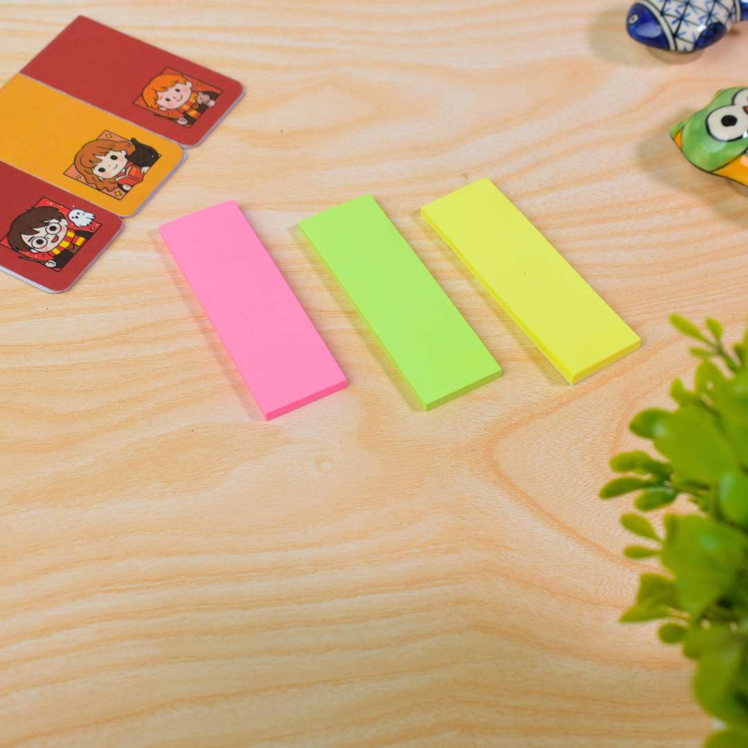 Colorful Sticky Notes Set – Multi-Color Self-Adhesive Memo Pads