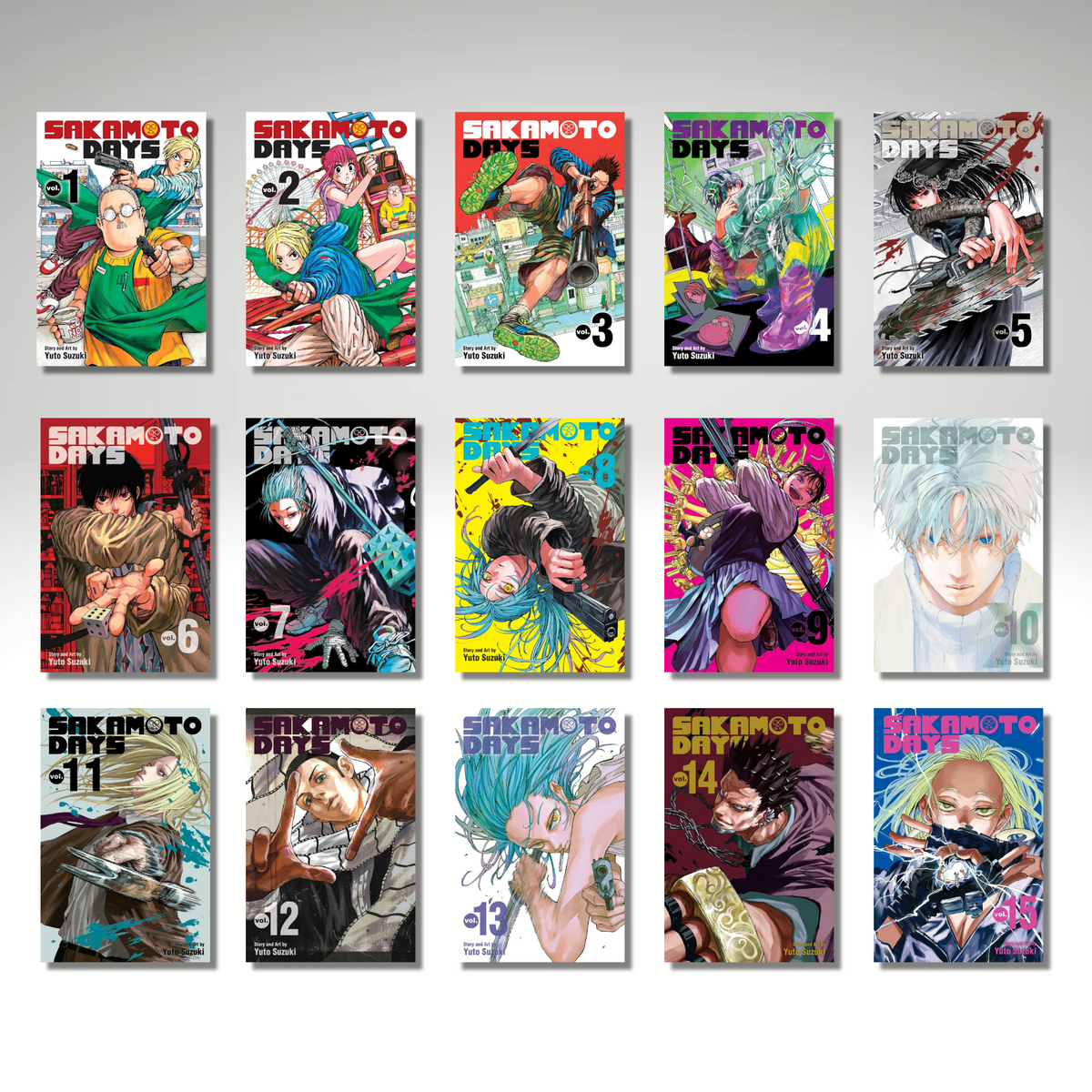 Combo] Sakamoto Days Vol 1-15 – Gyaanstore