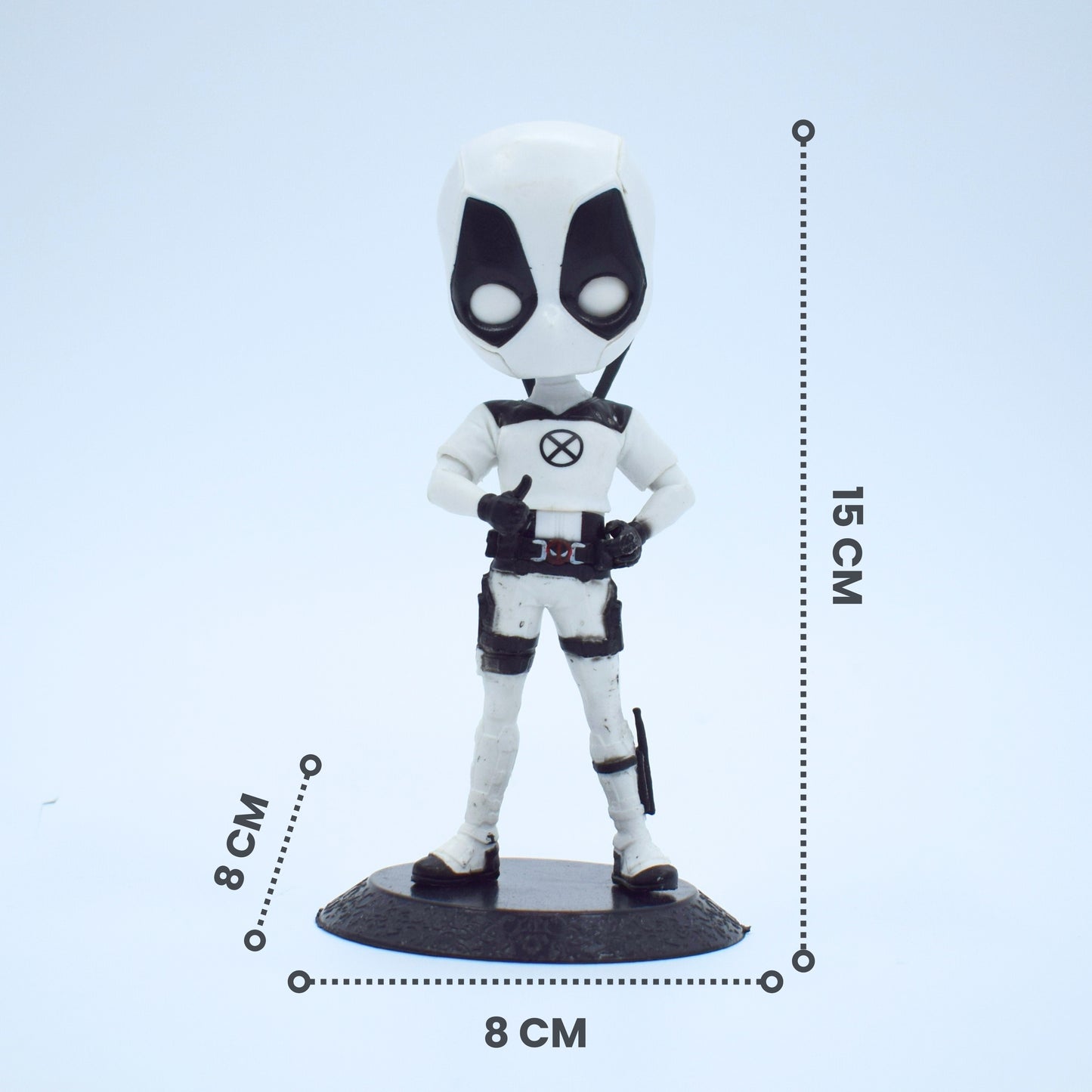 Deadpool White Suit Q Posket (15 CM)