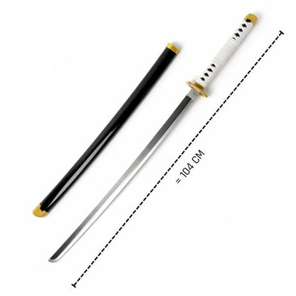 Giyu Tomioka – Demon Slayer Water Nichirin – Wooden Katana Replica (104 cm)