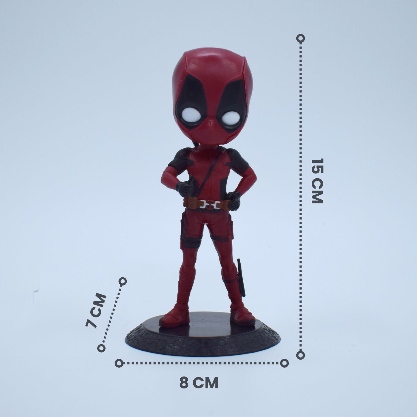 Deadpool Red Suit Q Posket (15 CM)