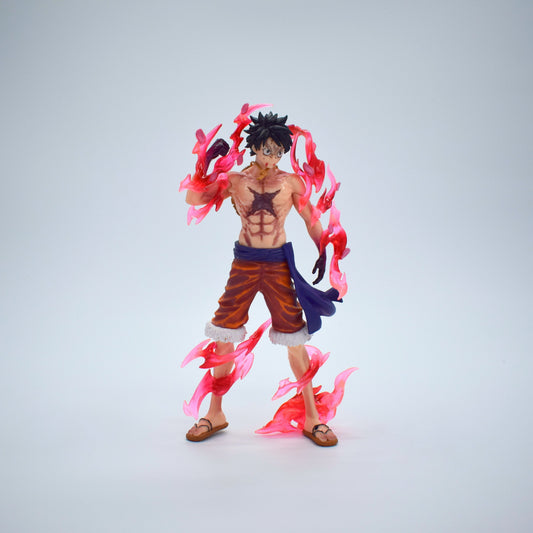 Luffy Gear 2 – 21cm Premium Anime Action Figure with Flame Effects