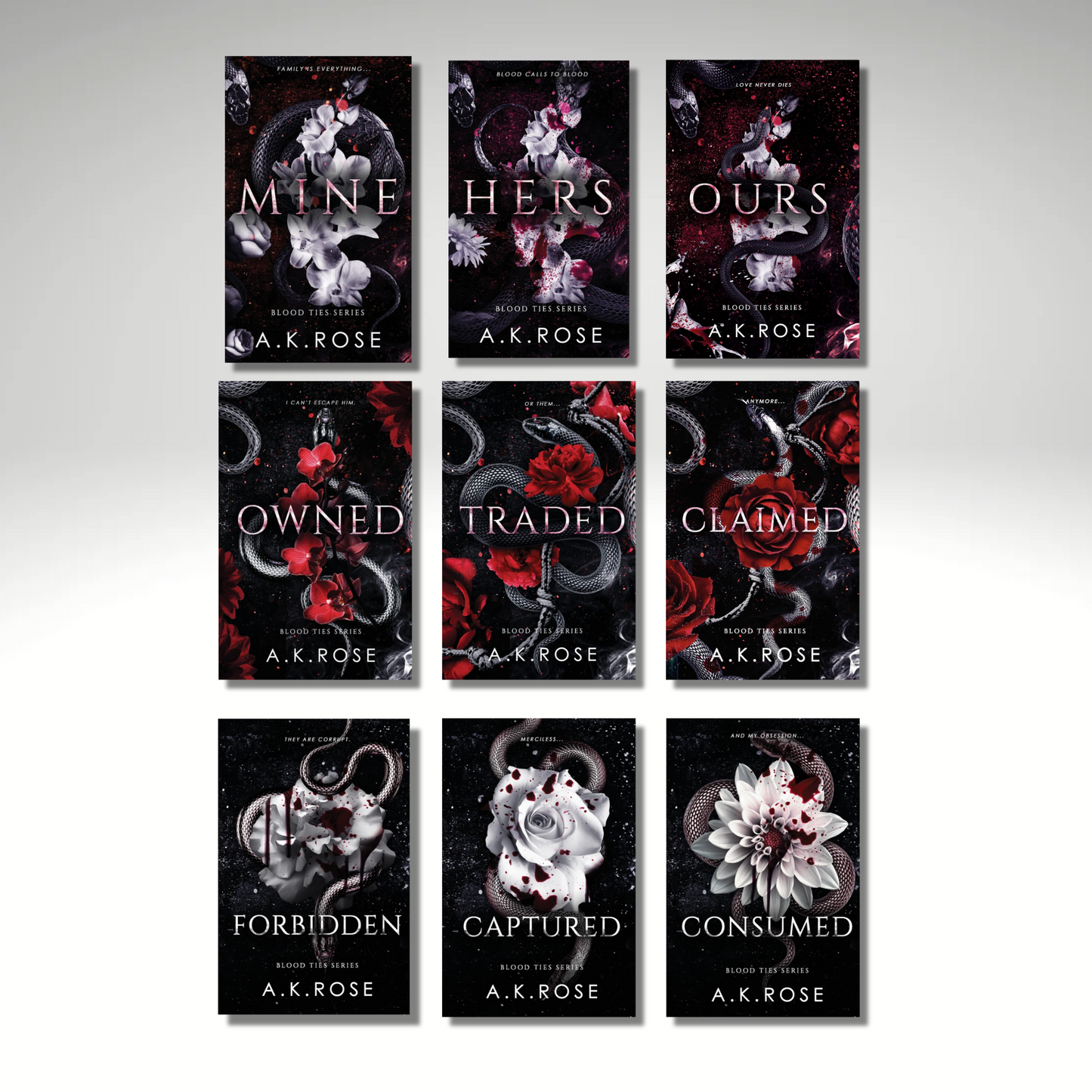 [Combo] Blood Ties Secrets: 9 Books