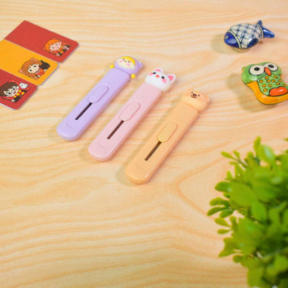 Cute Mini Utility Cutter – Cartoon Character Paper Cutter for Kids (Assorted)