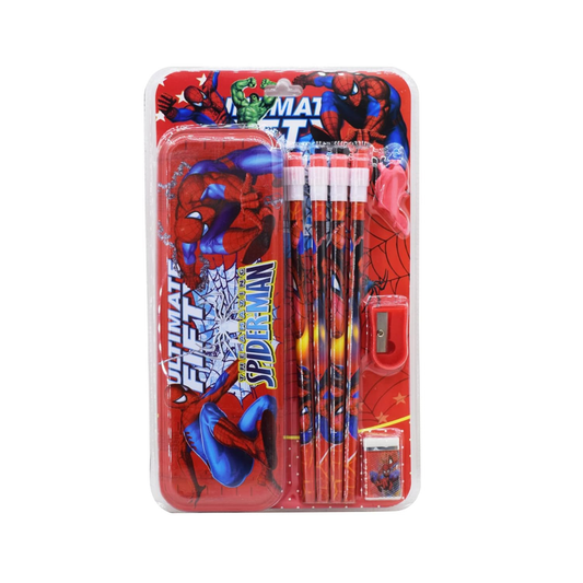 Kids Cartoon Stationery Gift Set – Pencil Box Combo