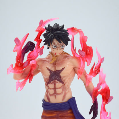 Luffy Gear 2 – 21cm Premium Anime Action Figure with Flame Effects