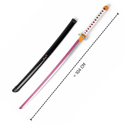 Kanao Tsuyuri – Demon Slayer Pink Nichirin – Wooden Katana Replica (104 cm)