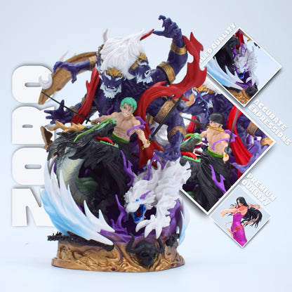 Zoro Asura Battle Diorama Figure – 19.5cm One Piece
