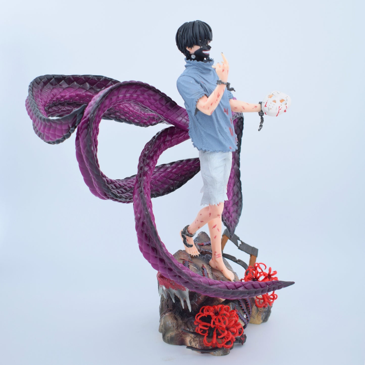 Anime Tokyo Ghoul Ken Kaneki Premium Action Figure – 34 cm Dual Head Edition