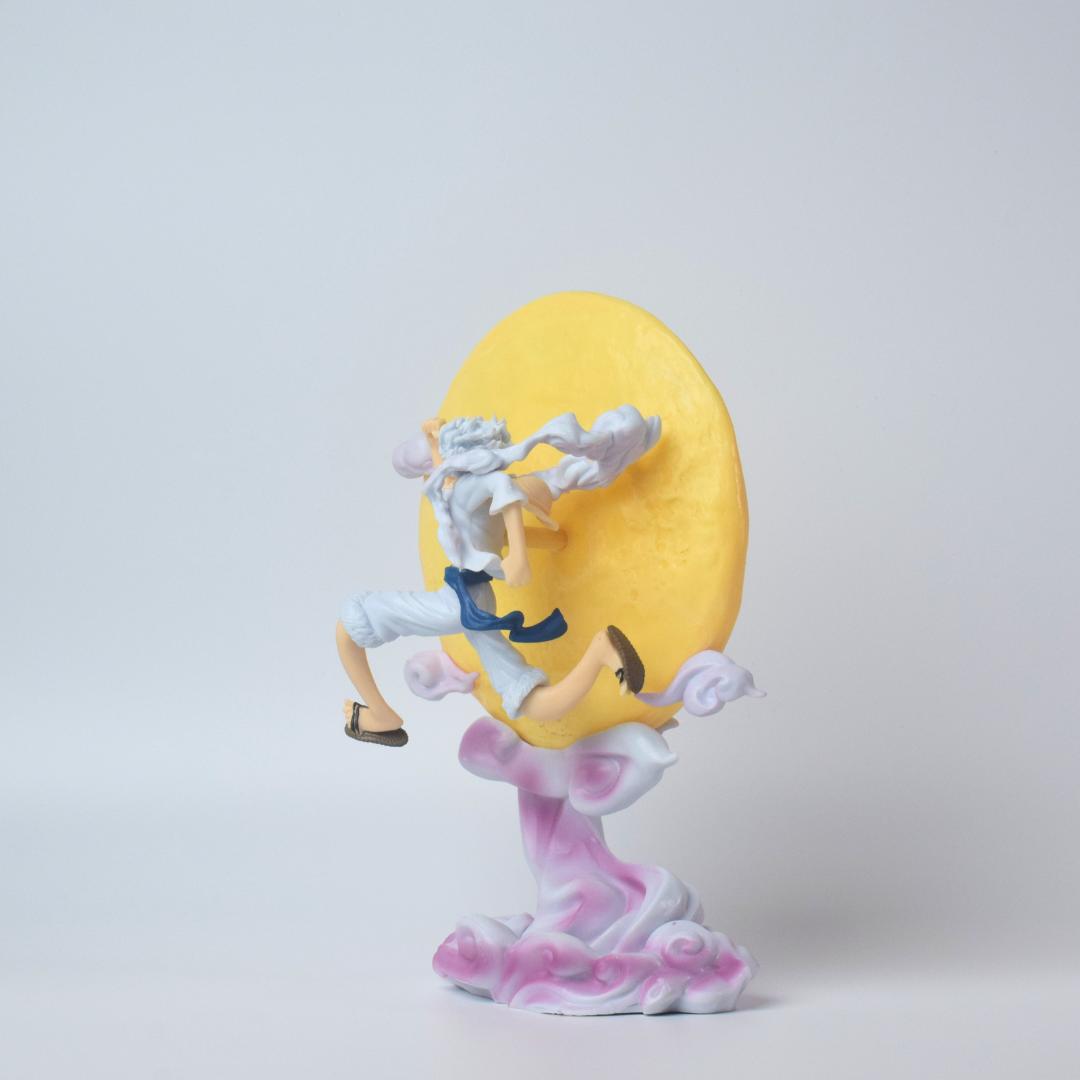 Monkey D. Luffy Gear 5 Moonlight Edition – 3D LED Anime Statue