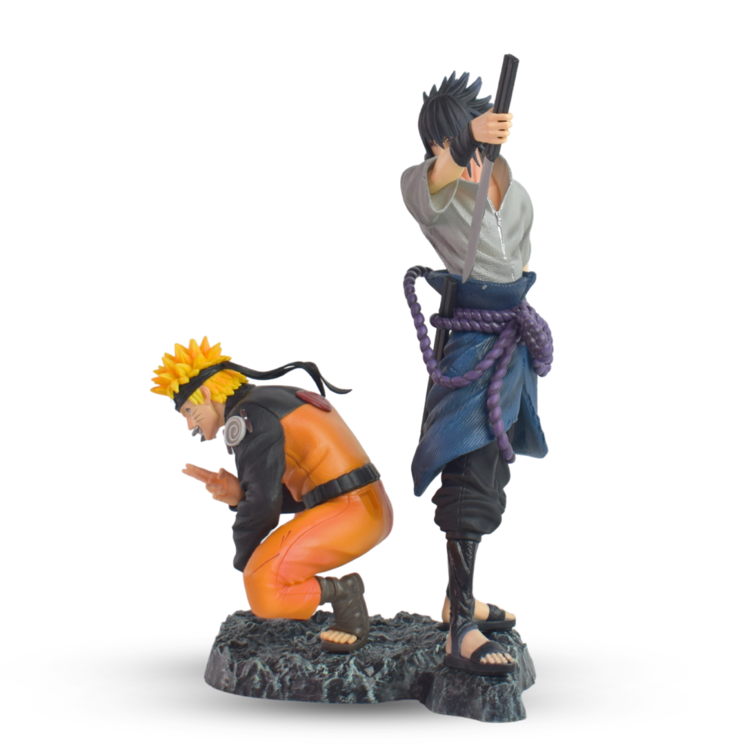 Naruto vs Sasuke Battle Pose Edition – Premium 29 cm Action Figure