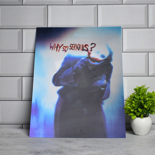 Joker & Batman Dark Knight Artwork – 3D Lenticular A3 Poster