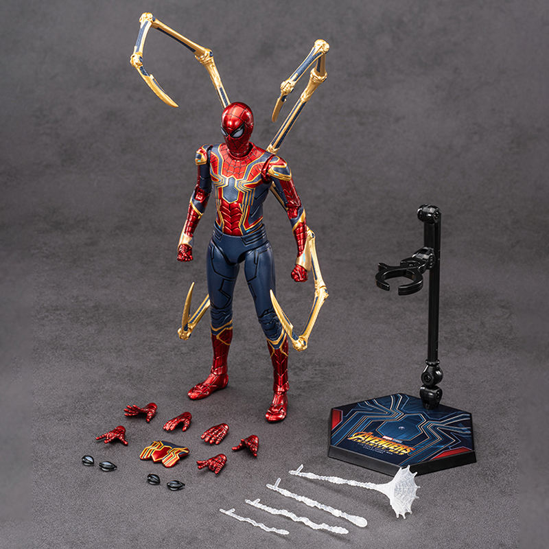 Spider-Man Iron Spider — ZD Toys Action Figure - image 6