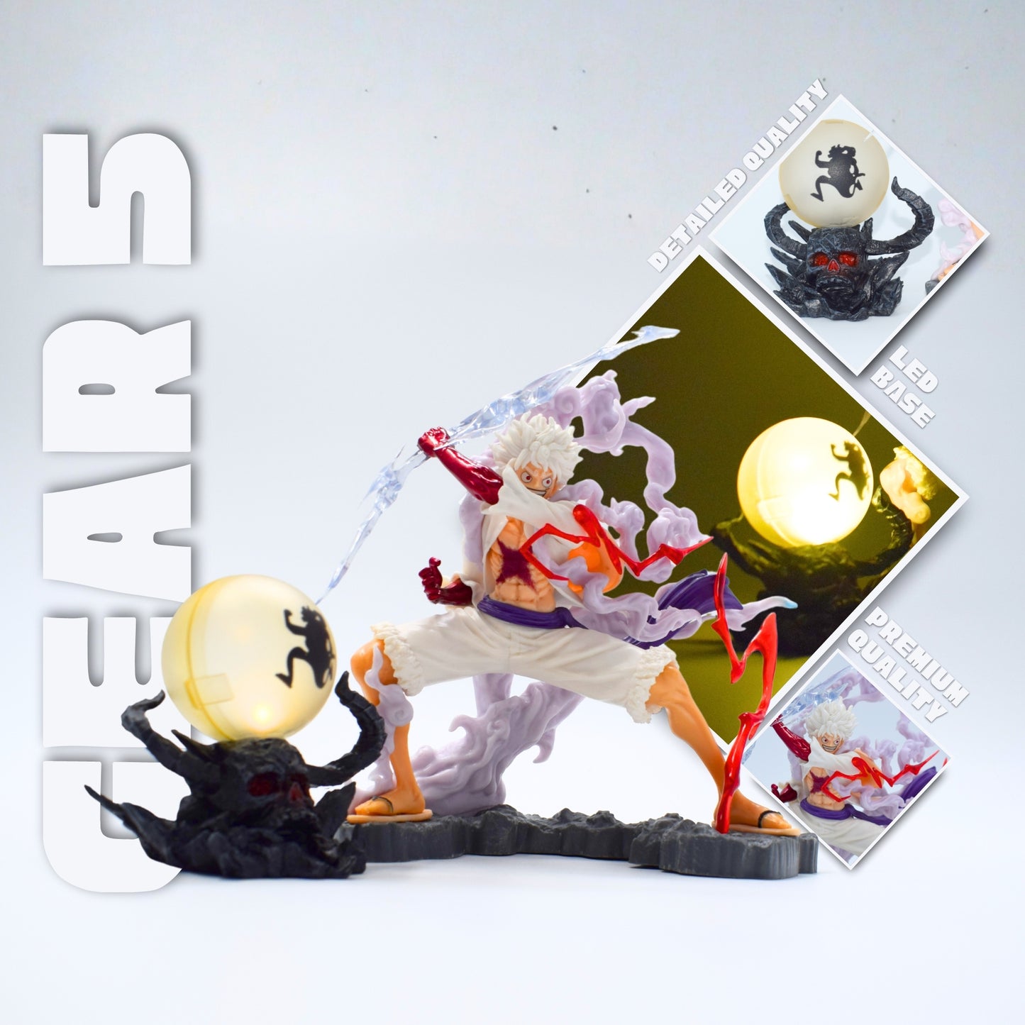 Monkey D. Luffy Sun God Nika Action Figure