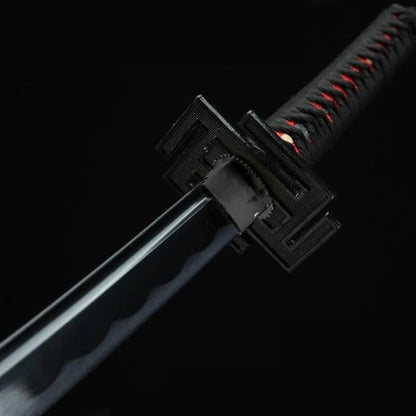 Ichigo Kurosaki Zangetsu Black Katana – 104 cm Neon LED Anime Sword