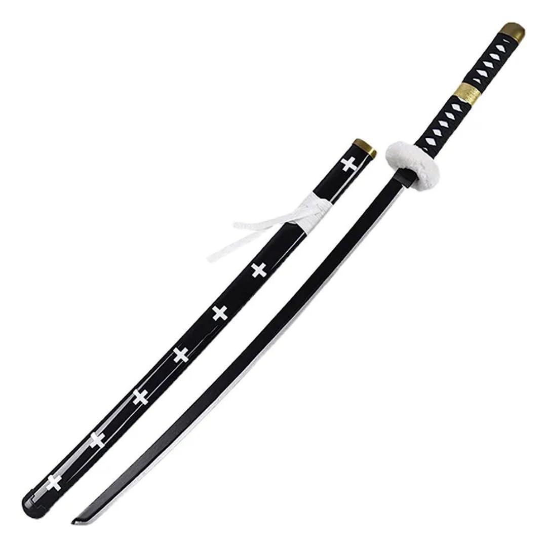 One Piece Cosplay Sword Trafalgar D. Law Life Size Kikoku Replica Katana – 104 cms (Wooden)