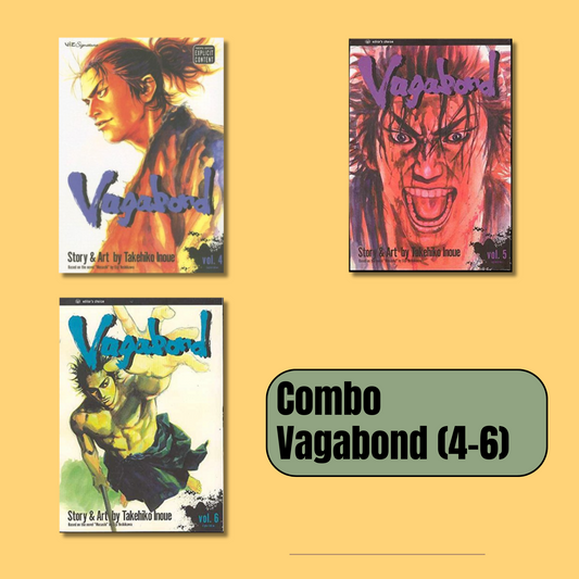 [Combo] Vagabond: Vol 4-6 By Takehiko Inoue (Paperback)
