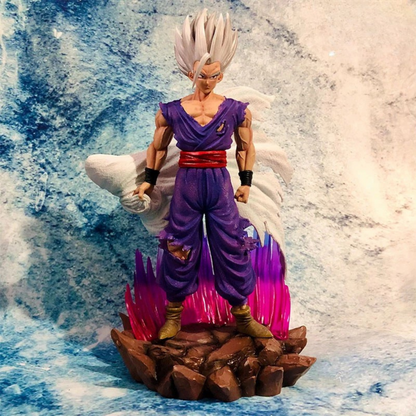 Super Saiyan Gohan Beast Form Figure on Energy Base