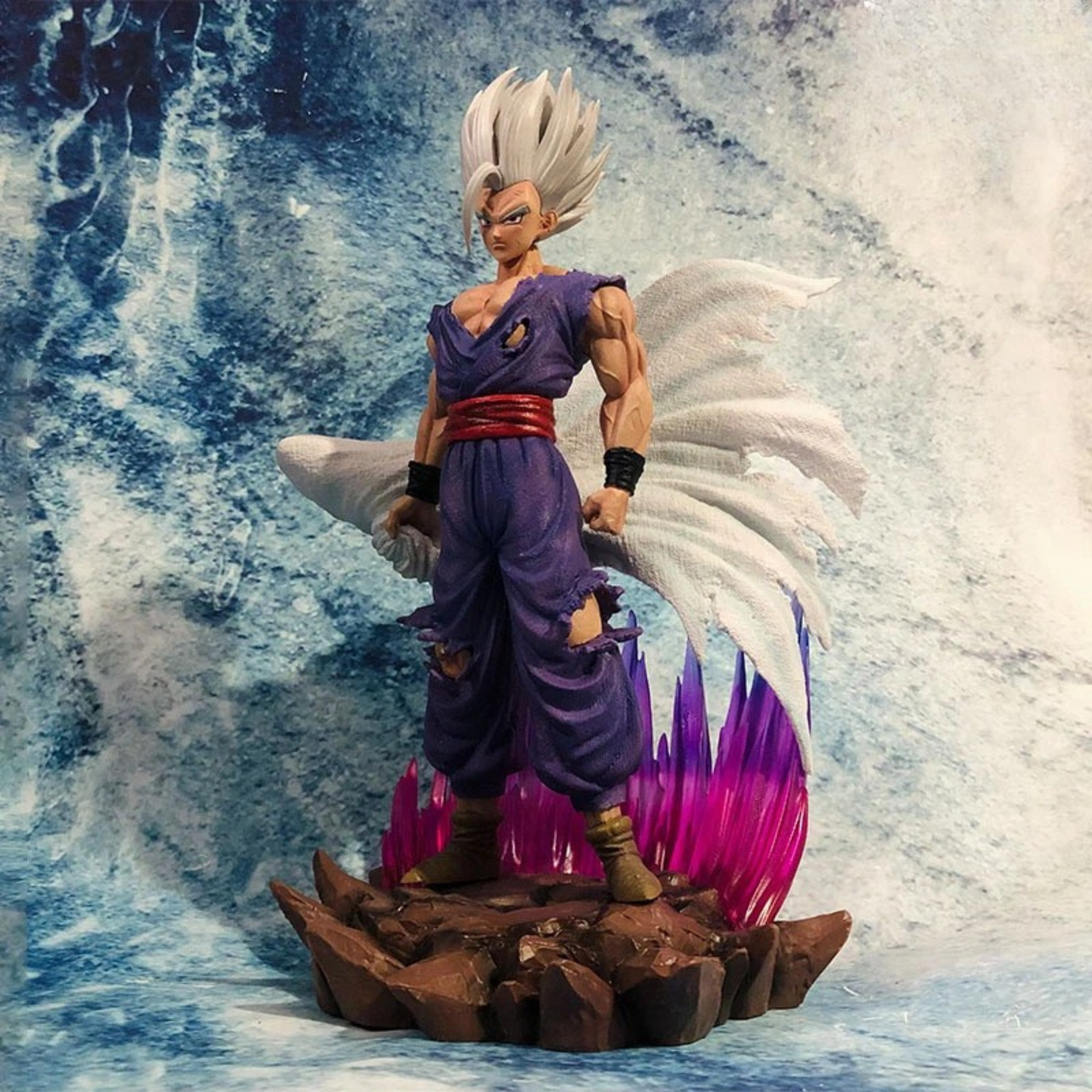Super Saiyan Gohan Beast Form Figure on Energy Bas