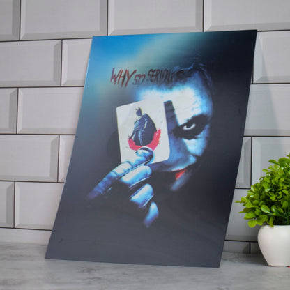 Joker & Batman Dark Knight Artwork – 3D Lenticular A3 Poster