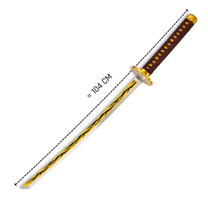 Demon Slayer: Zenitsu Nichirin Katana Led Katana 104cm
