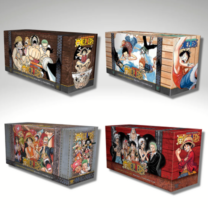 [Combo] One Piece Box Set Vol 1-4:- Manga Volumes (1-90)