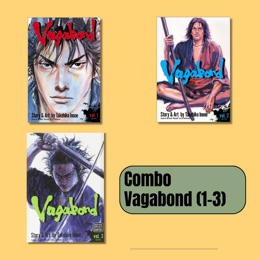 [Combo] Vagabond: Vol 1-3 By Takehiko Inoue (Paperback)