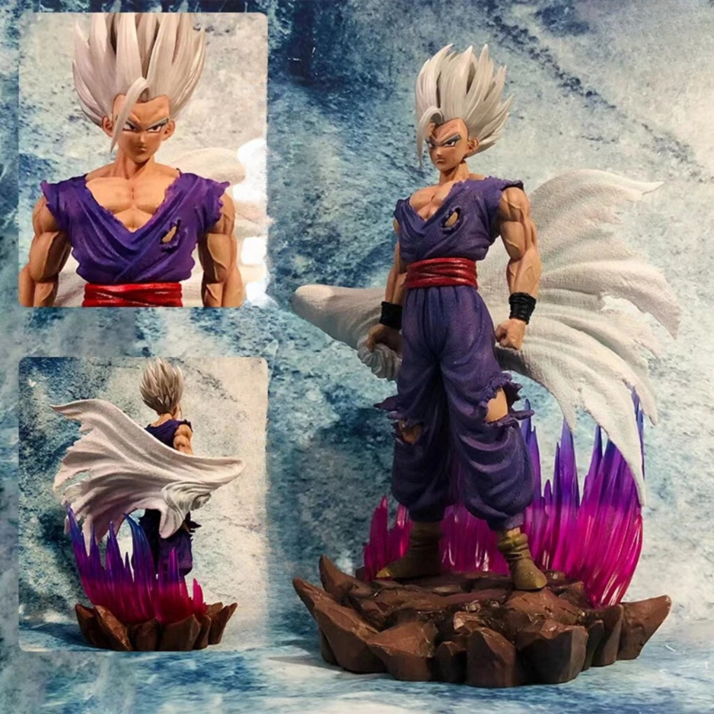 Super Saiyan Gohan Beast Form Figure on Energy Bas