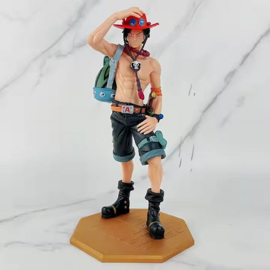 Portgas D. Ace Pirate Commander Anime Action Figure from One Piece – 23 cm Collectible Statue