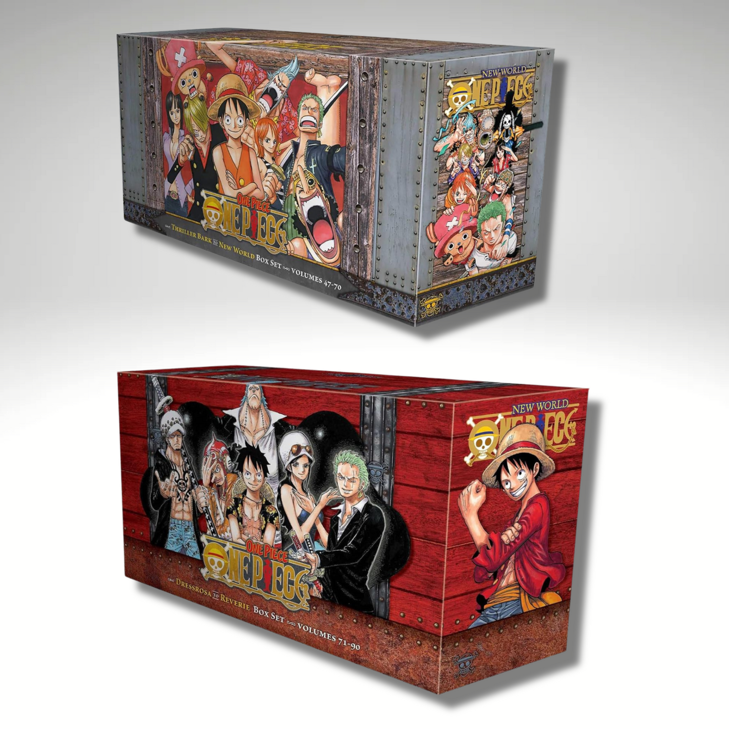 [Combo] One Piece Box Set Vol 3-4: Manga Volumes (47-90)