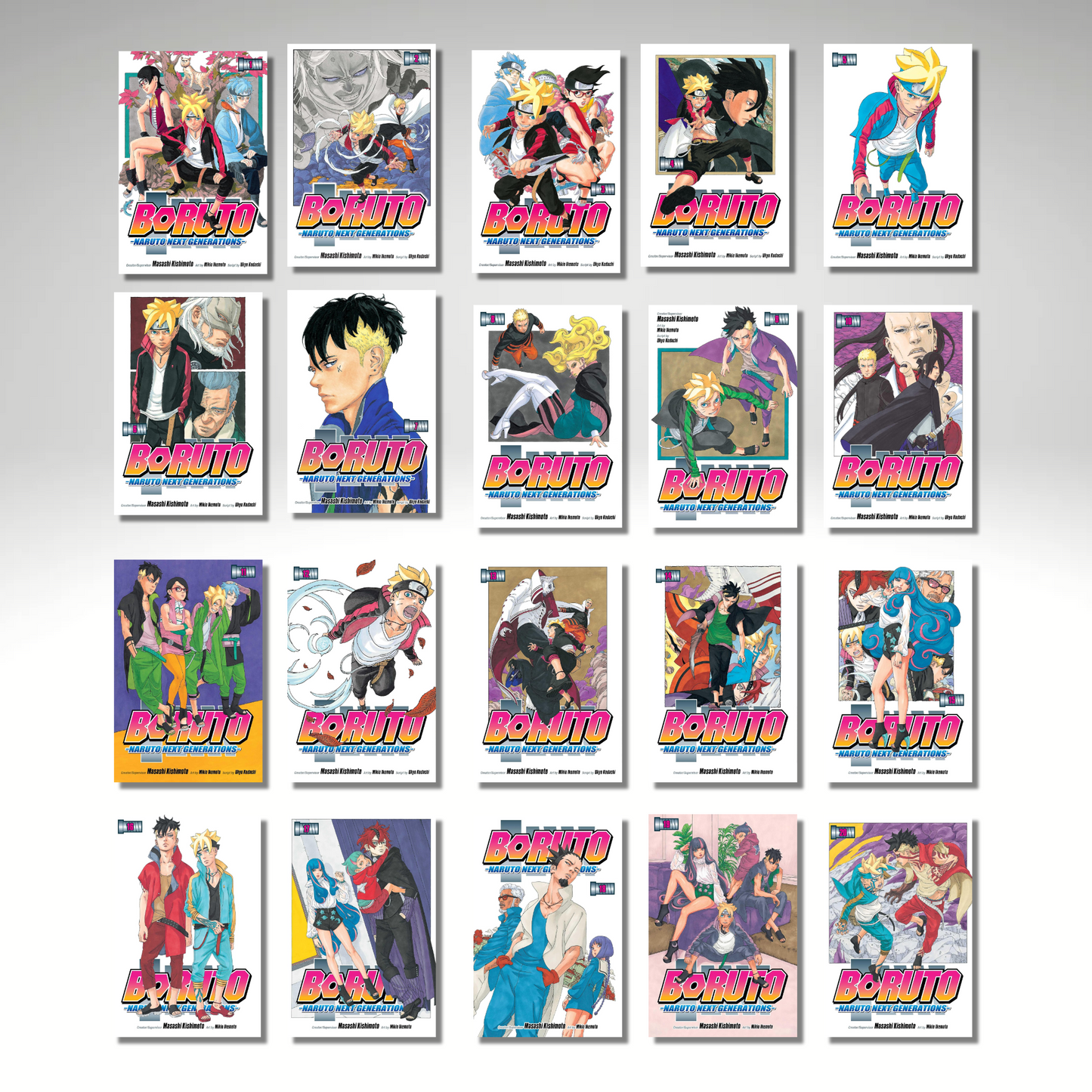 Combo] Boruto: Naruto Next Generations Vol 1-20 By Masashi