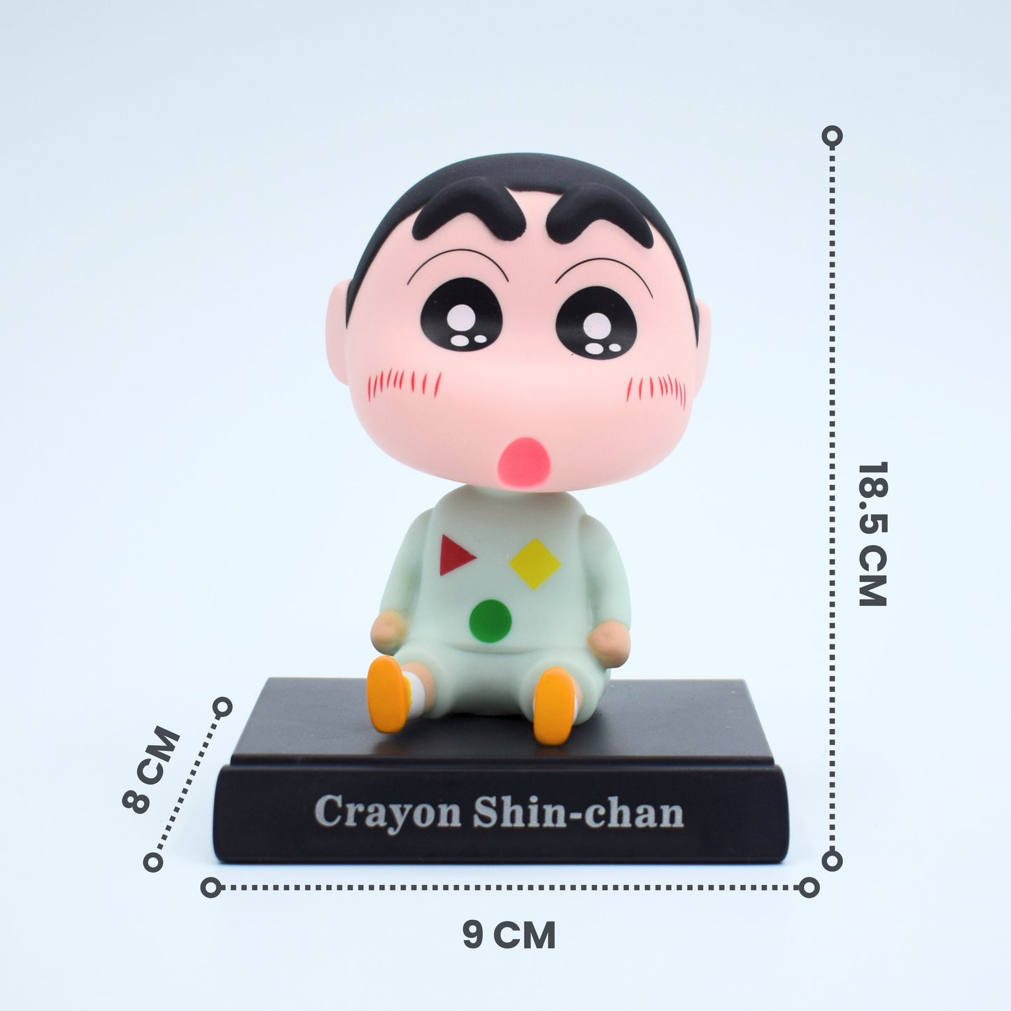 Shinchan Sitting Baby Figure with Display Base (18.5 cm)