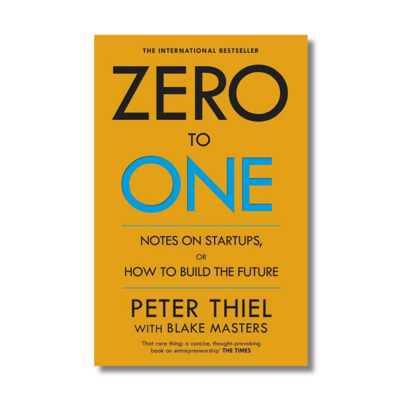 Zero To One By Peter Thiel (Paperback)