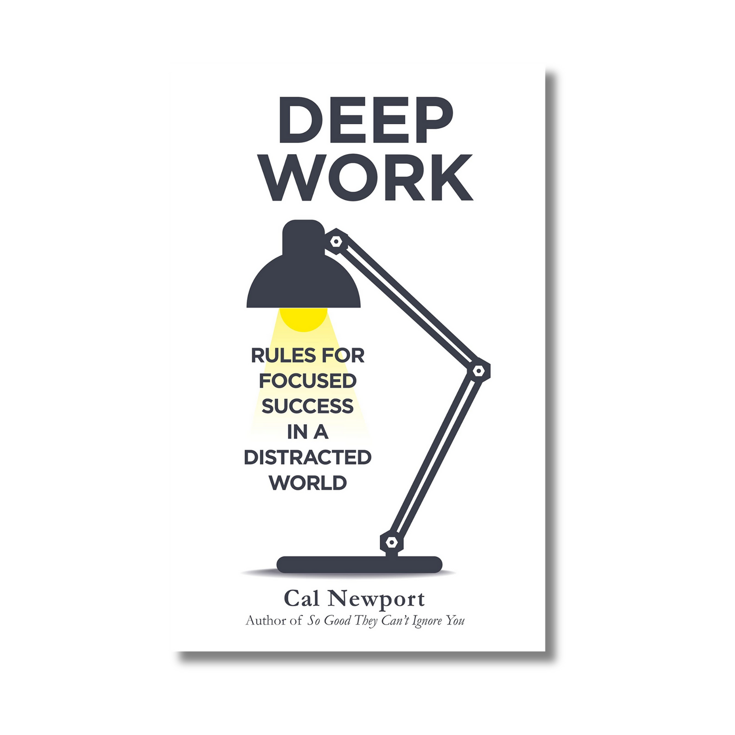 DEEP WORK by Cal Newport's: RULES FOR FOCUSED SUCCESS IN A DISTRACTED WORLD (Paperback)