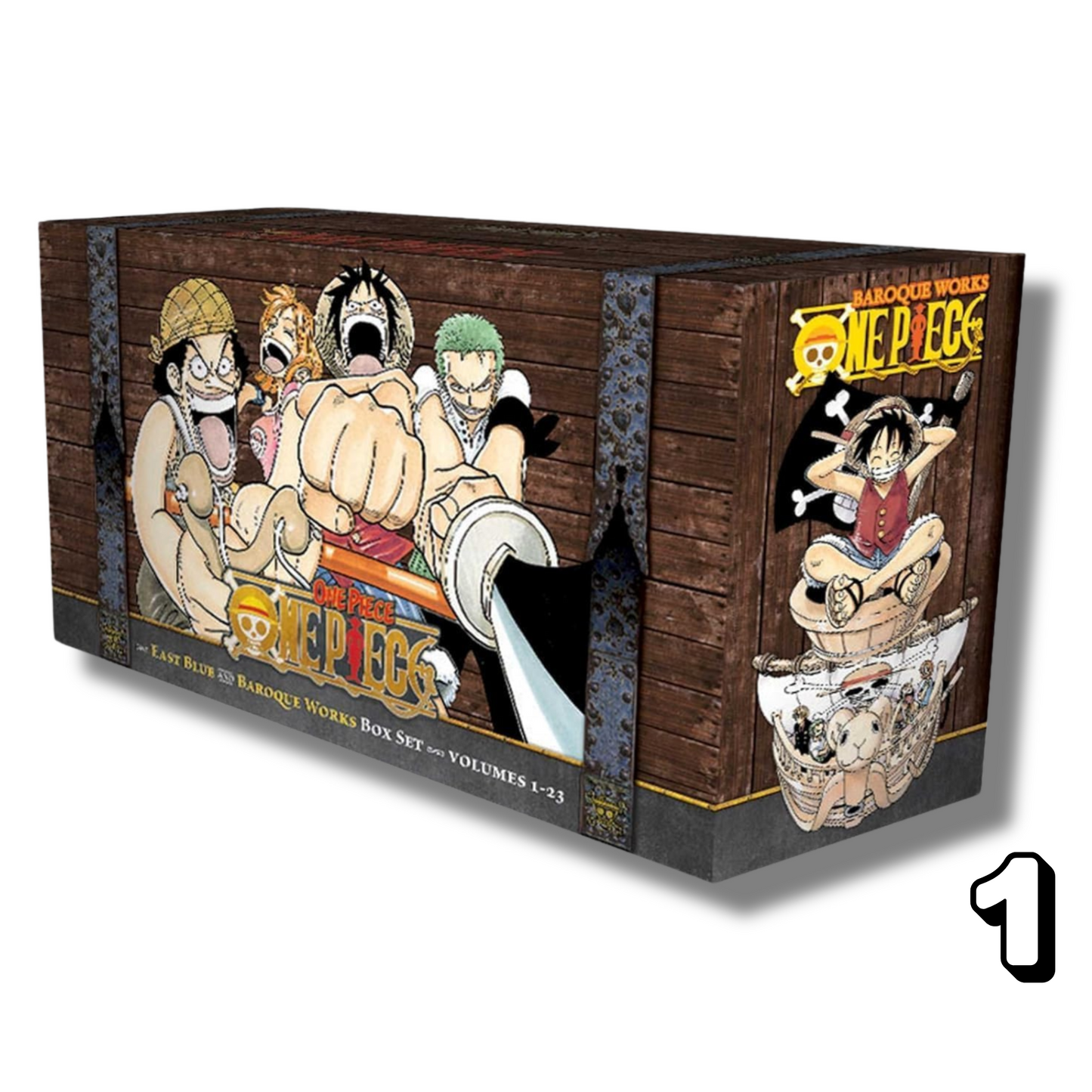 [Combo] One Piece Box Set Vol 1 and 2 and 3: Manga Volumes (1-70)