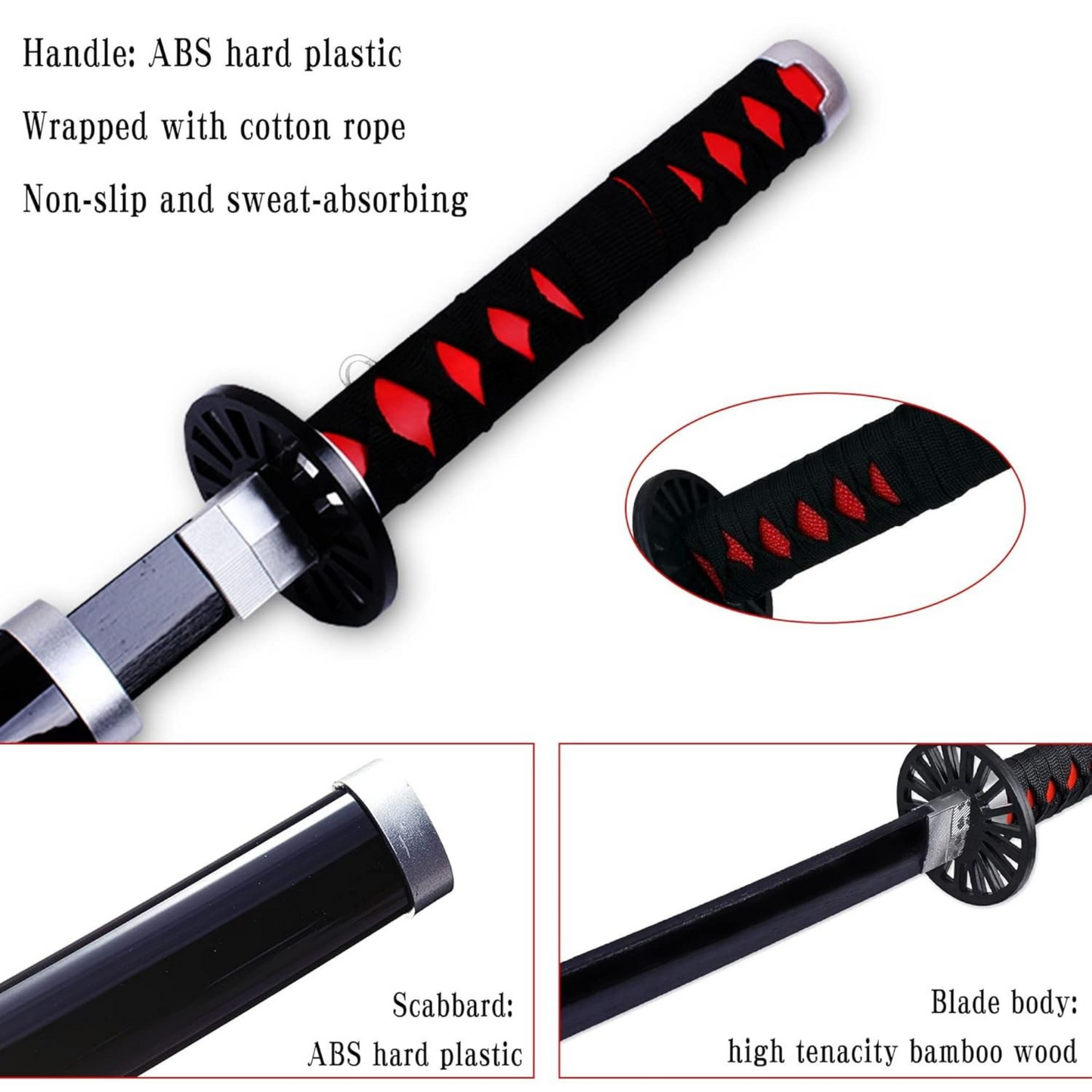 Satoman Tanjiro Kaigaku Wooden Katana