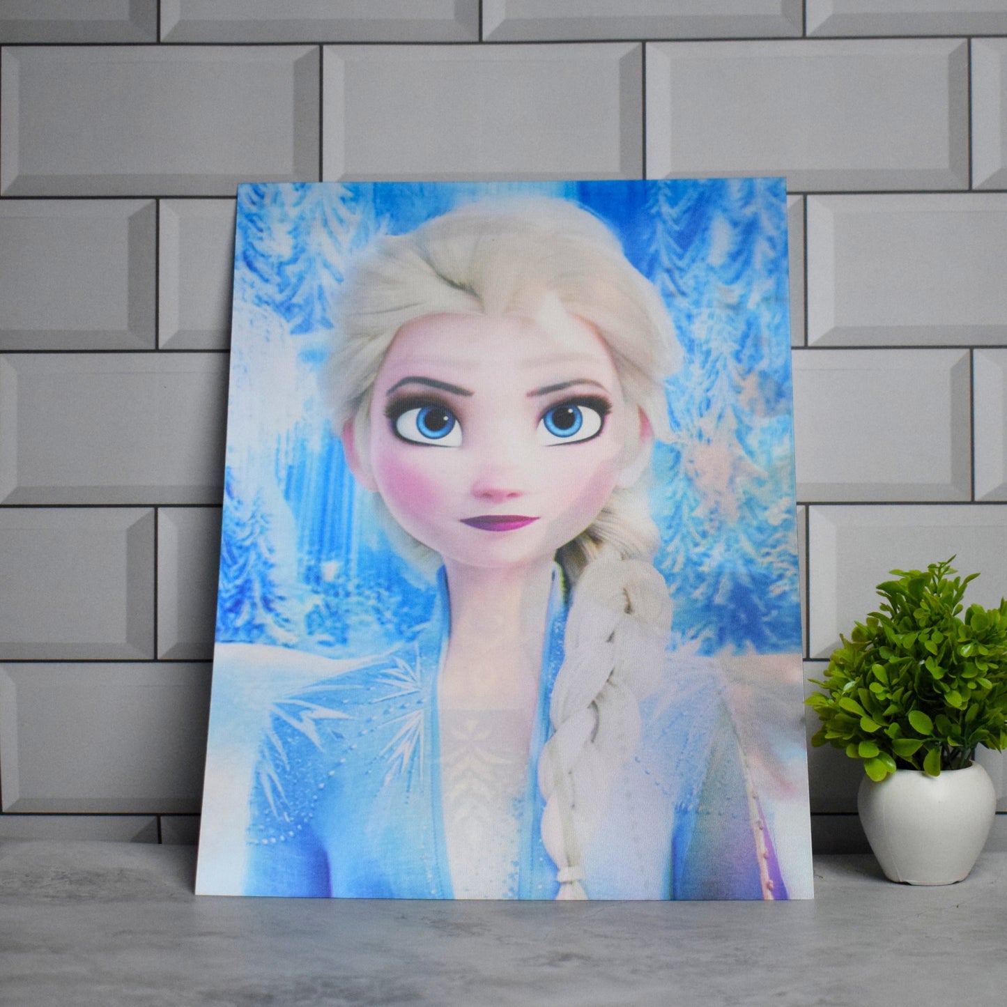 Elsa Frozen Visual Shift Print – 3D Lenticular A3 Poster