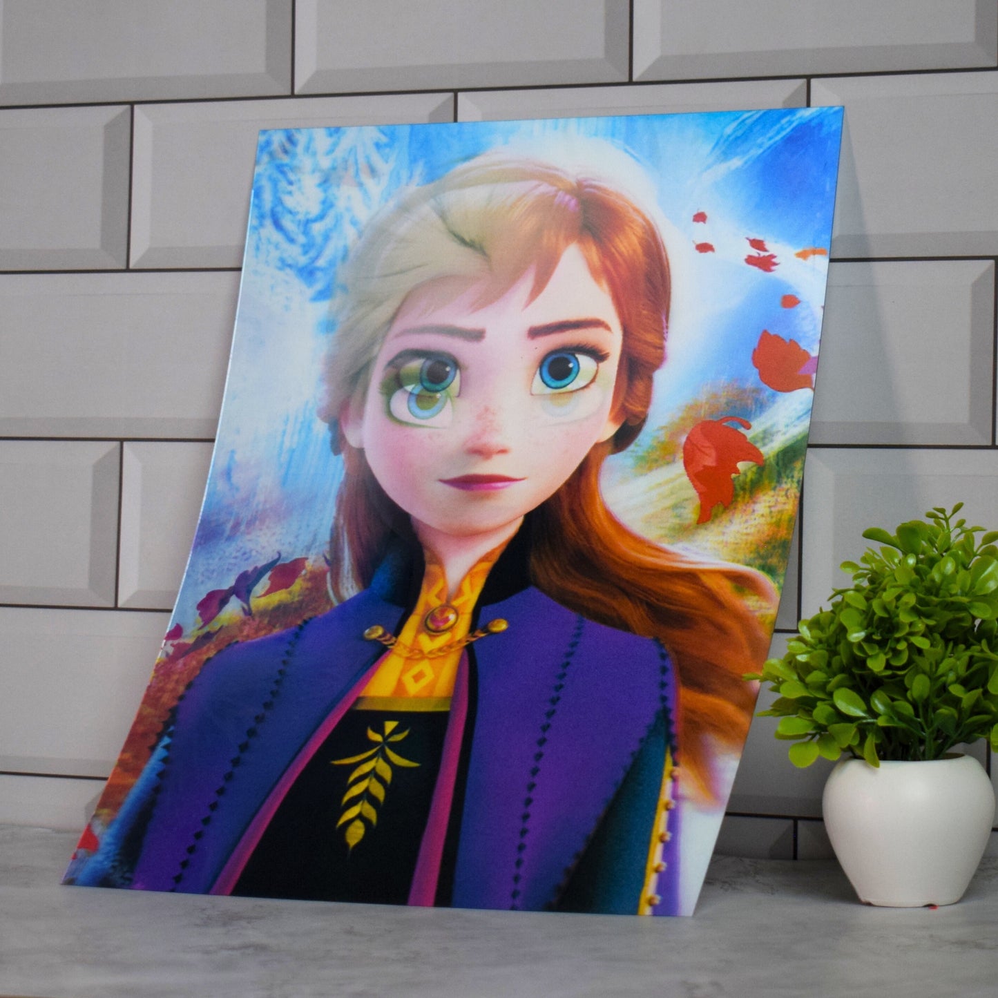Elsa Frozen Visual Shift Print – 3D Lenticular A3 Poster