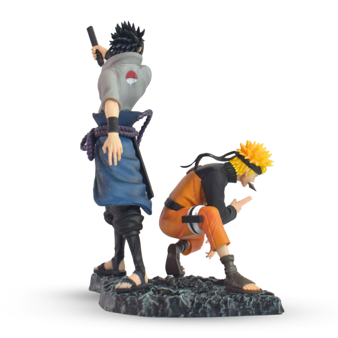 Naruto vs Sasuke Battle Pose Edition – Premium 29 cm Action Figure
