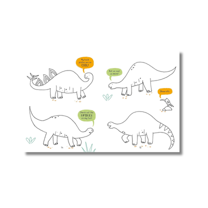 Mini Books Doodling Dinosaurs