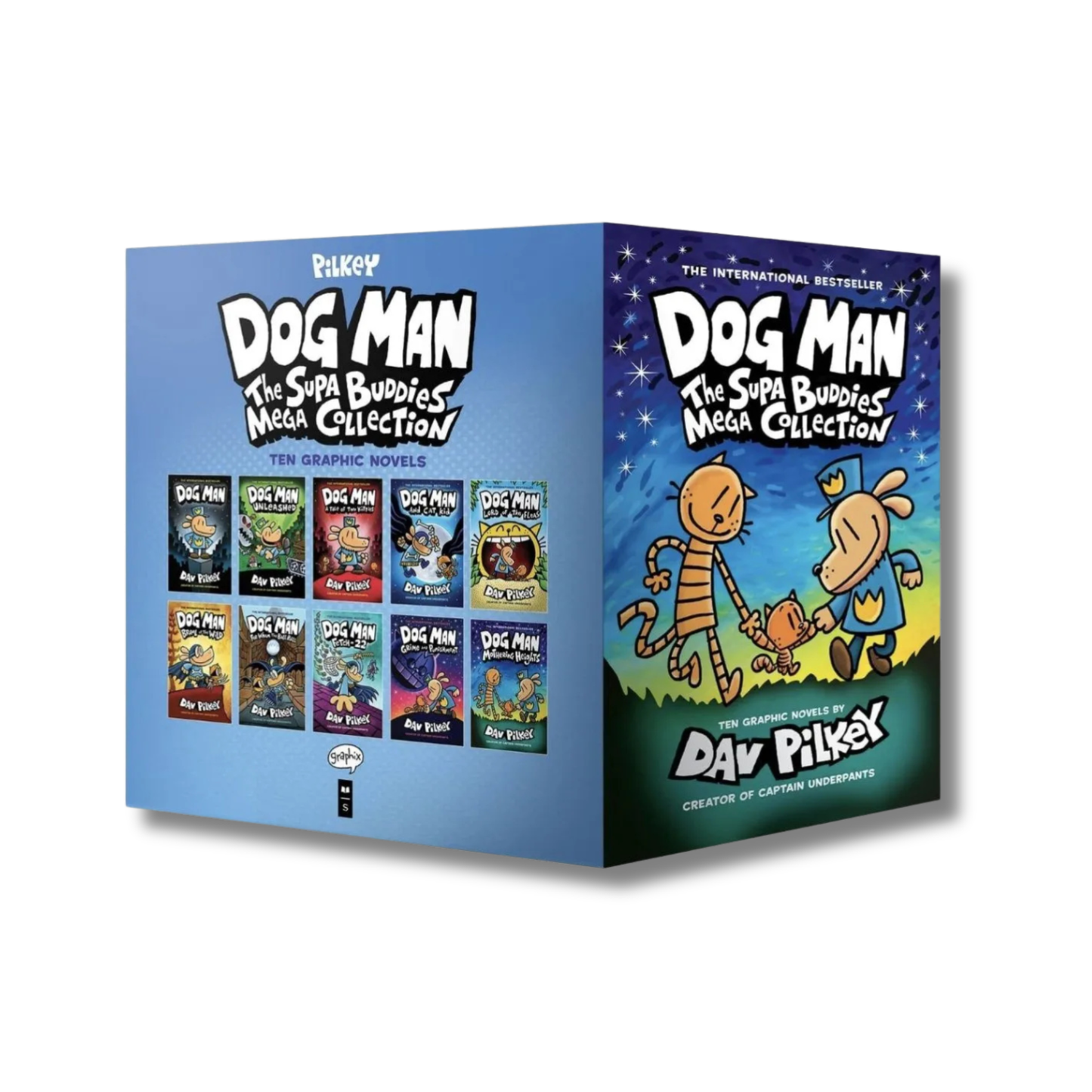 Dog Man: The Supa Buddies Mega 10 Book Collection